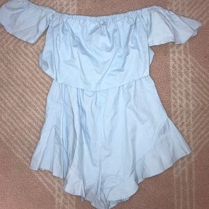 Light blue romper